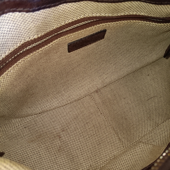 BEAUTIFUL! DOONEY & BOURKE HOBO-OLIVE GREEN CROC EMBOSSED IN THE NILE COLLECTION - Picture 7 of 7